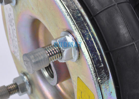 Suspensi Gas Berbelit Ganda Air Spring 115mm Stroke Air Di Bawah Untuk Peralatan Industri