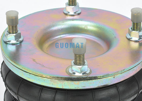 Suspensi Gas Berbelit Ganda Air Spring 115mm Stroke Air Di Bawah Untuk Peralatan Industri