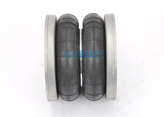 Double Type Convoluted Air Spring Di Bawah 4XM8 Lubang Berulir Mesin Industri Airbag