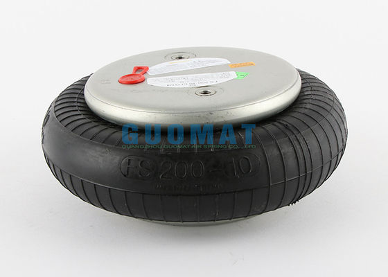 FS 200-10 CI Single Convoluted Air Spring G1/4 Industrial Rubber Air Bellow Bags Untuk Mesin Kertas