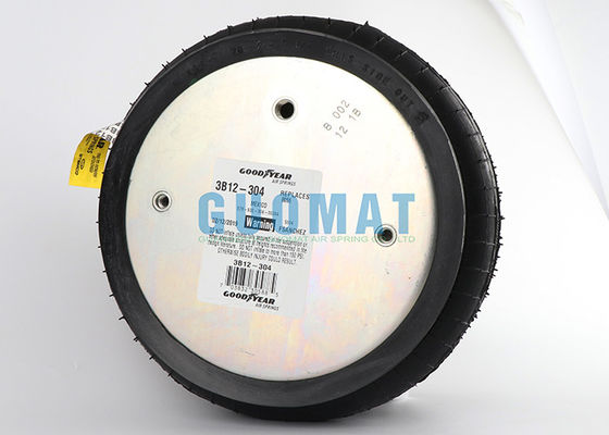 10000 Lbs Industrial Air Spring Warna Hitam Suhu Operasional Dari -40°F Sampai +200°F
