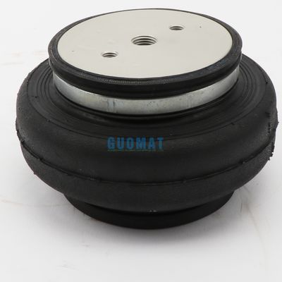 Single Small Vibration Industrial Air Spring GUOMAT 1K130070 Refer to Goodyear 1B5-500 Dengan Plat Aluminium