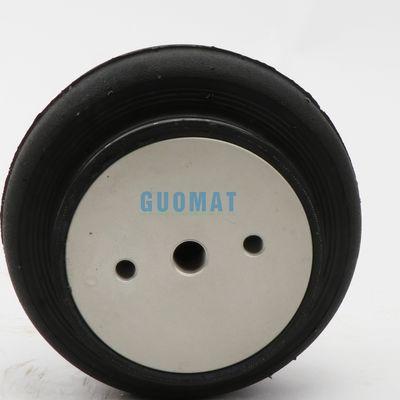 Single Small Vibration Industrial Air Spring GUOMAT 1K130070 Refer to Goodyear 1B5-500 Dengan Plat Aluminium
