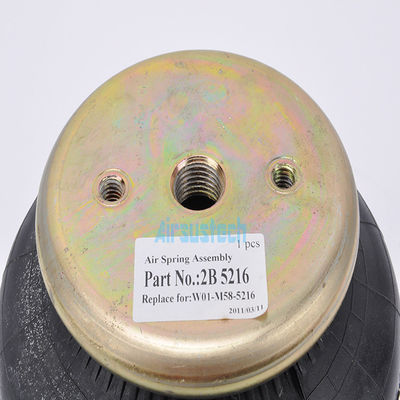 W01-M58-5216 Firestone Air Spring Suspension Aktuator Udara Berbelit-belit Karet Ganda