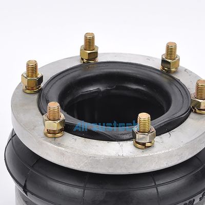 Single Convoluted Karet Air Springs Gaya Industri 188102h-1 Tas Flange Ring
