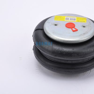 Air bag karet bergelombang ganda industri Air Spring Bellow No 2B200