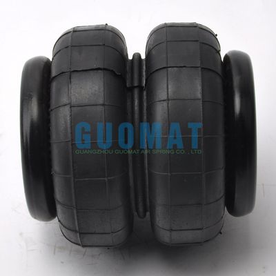 2B6X6 Air Spring Double Convoluted Air Rubber Bellow Untuk Aksesori Pneumatik