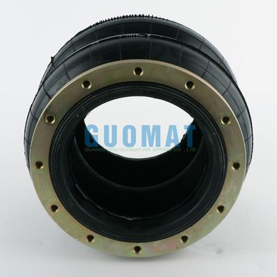 Lhf200/212-2 Double Convoluted Flange Air Suspension Spring Untuk Aplikasi Pneumatik