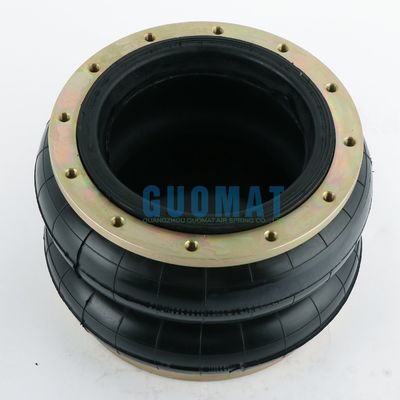 Lhf200/212-2 Double Convoluted Flange Air Suspension Spring Untuk Aplikasi Pneumatik