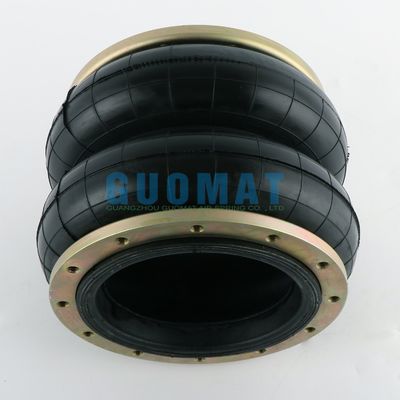 Lhf200/212-2 Double Convoluted Flange Air Suspension Spring Untuk Aplikasi Pneumatik