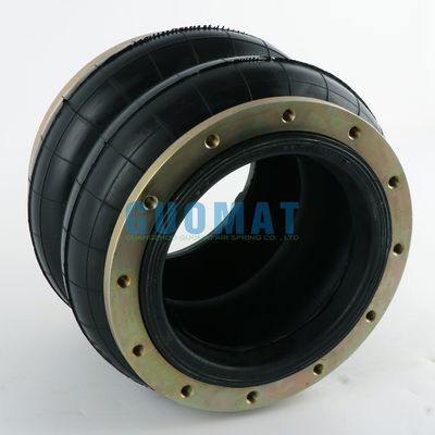 Lhf200/212-2 Double Convoluted Flange Air Suspension Spring Untuk Aplikasi Pneumatik