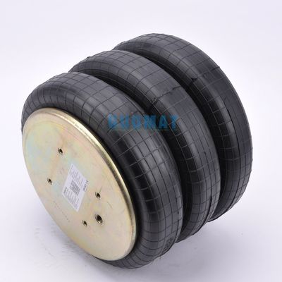 Karet Suspensi Air Spring 381mm Tinggi Triple Terbungkus Air Bellow