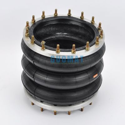 Bahan yang sangat baik 360306H-3 Air Spring Industri Dengan Sambungan Flange