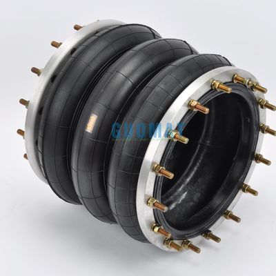 Bahan yang sangat baik 360306H-3 Air Spring Industri Dengan Sambungan Flange