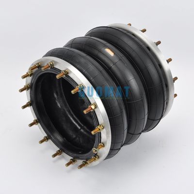 Bahan yang sangat baik 360306H-3 Air Spring Industri Dengan Sambungan Flange