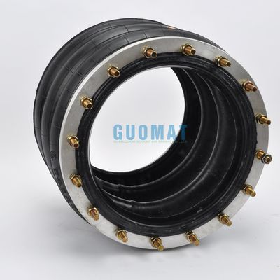 Bahan yang sangat baik 360306H-3 Air Spring Industri Dengan Sambungan Flange