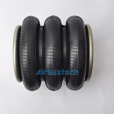 Suspensi Kejutan Udara Berbelit-belit Tiga Kali Lipat Guomat 3B7330 Pegas Udara Industri