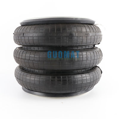 Goodyear 3B15-375 Air Fitting 1 / 4 " NPTF Triple Convoluted Air Suspension Spring FLEXMEMBER Hanya 578933377