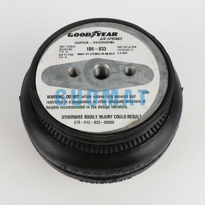 Goodyear 1B6-833 Single Layer Rubber Air Suspension 579912833 Air Spring Industri