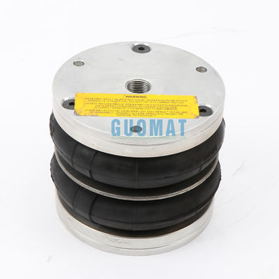 Dunlop Double Convoluted Air Spring 4 1/2X2 Karet Bellow dengan Plat Aluminium