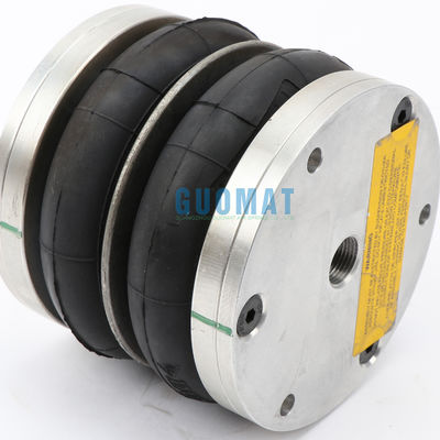 Dunlop Double Convoluted Air Spring 4 1/2X2 Karet Bellow dengan Plat Aluminium