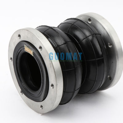Guomat Industrial Air Spring 2H160166 Karet bergelombang ganda dengan flange