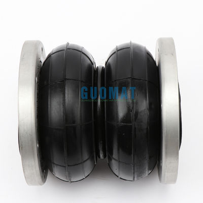 Guomat Industrial Air Spring 2H160166 Karet bergelombang ganda dengan flange
