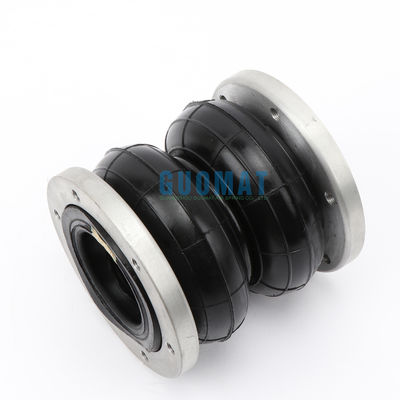 Guomat Industrial Air Spring 2H160166 Karet bergelombang ganda dengan flange