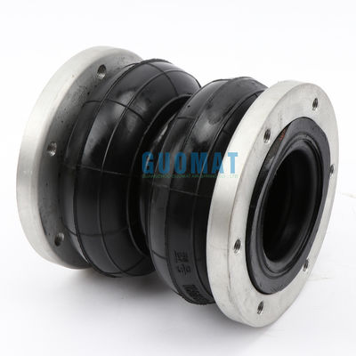 Guomat Industrial Air Spring 2H160166 Karet bergelombang ganda dengan flange