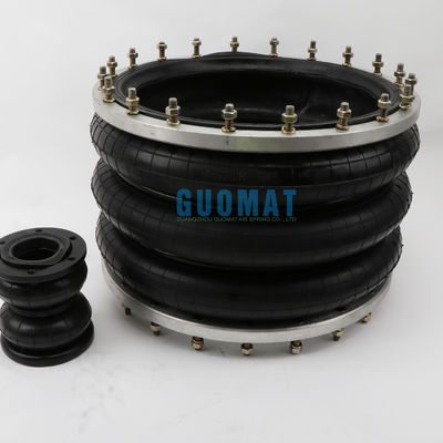 Peralatan Tugas Berat Air Spring 3H480312 dengan Flange Ring Triple Convoluted