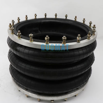 Peralatan Tugas Berat Air Spring 3H480312 dengan Flange Ring Triple Convoluted