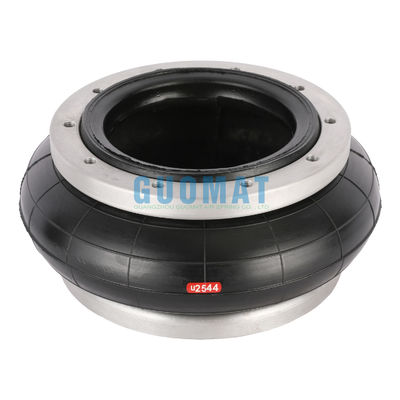 GUOMAT 1H320124 Flange Connection Air Suspension Spring Untuk Mesin Industri