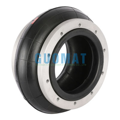 GUOMAT 1H320124 Flange Connection Air Suspension Spring Untuk Mesin Industri