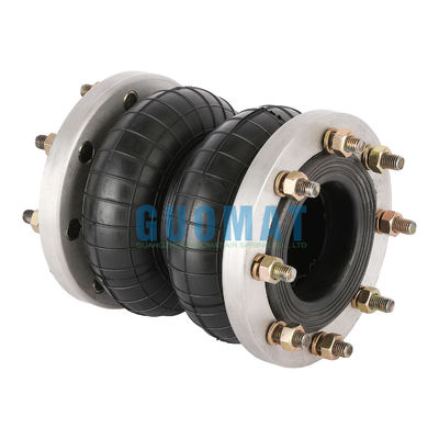 GUOMAT 2H250180 Air Spring Ganda dengan Flange Ring Max. Diameter 185MM