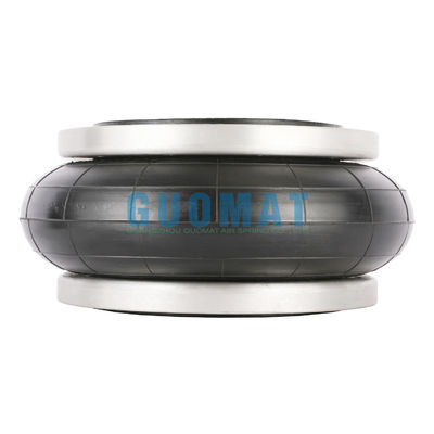 Original Guomat 1H320124 Single Convoluted Piston Air Spring Dengan Sambungan Flange