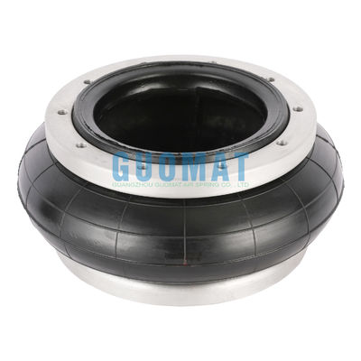 Original Guomat 1H320124 Single Convoluted Piston Air Spring Dengan Sambungan Flange