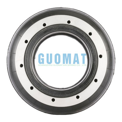 Original Guomat 1H320124 Single Convoluted Piston Air Spring Dengan Sambungan Flange