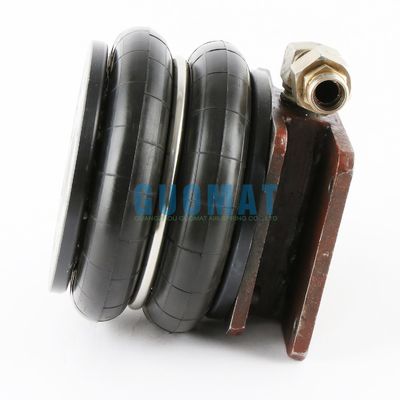 YOKOHAMA Cover Plate Air Spring S-160-2R Double Convoluted Rubber Bellow dengan Hoop