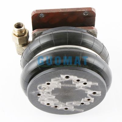 YOKOHAMA Cover Plate Air Spring S-160-2R Double Convoluted Rubber Bellow dengan Hoop