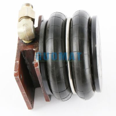 YOKOHAMA Cover Plate Air Spring S-160-2R Double Convoluted Rubber Bellow dengan Hoop