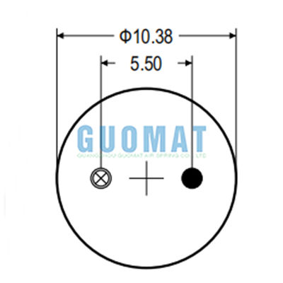W01-358-8723 Firestone 1T17B-5 Air suspensi aktif Spring Untuk truk mengurangi kejut