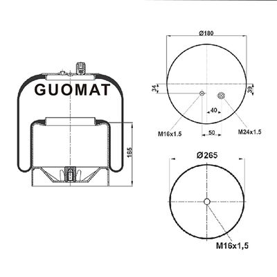 Contitech 4183NP24 Rolling Lobe Air Spring Untuk Mercedes BENZ A9423202321 A9423201321