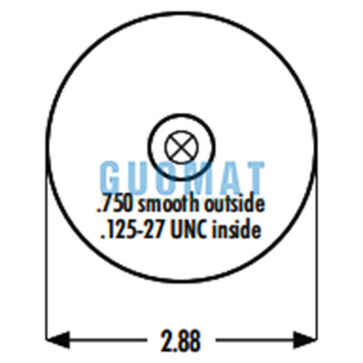 Goodyear 1S4-058 Air Suspension Bagian Ganti W02-358-7086 Cab Air Spring