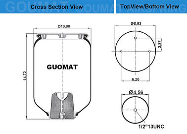 CONTITECH 4154N P01 Truk Air Springs UNTUK FODEN 1300248000 - NAVISTAR 554764C1
