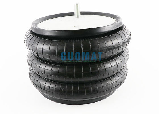 Air spring industri yang diisi gas W01-358-8008 Firestone Triple Convoluted Air Bag