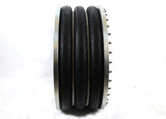 Airbag Industri Triple Convoluted 384mm Flange Type Air Ride Suspension Spring