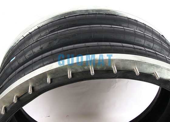 Airbag Industri Triple Convoluted 384mm Flange Type Air Ride Suspension Spring