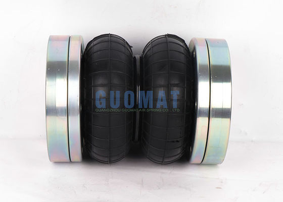 166mm Tinggi Karet Air Spring M10 Double Convoluted Balon Udara Untuk Rotary Shaft Aktuator