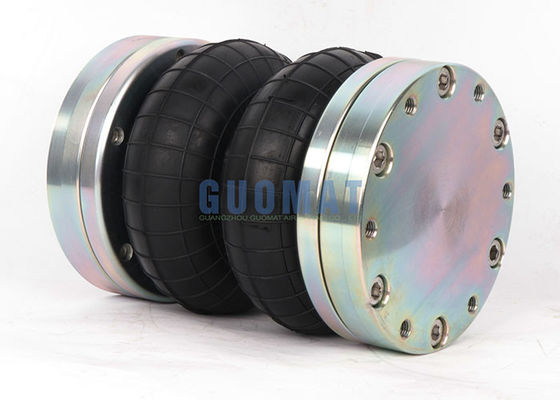 166mm Tinggi Karet Air Spring M10 Double Convoluted Balon Udara Untuk Rotary Shaft Aktuator
