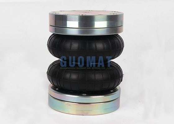 166mm Tinggi Karet Air Spring M10 Double Convoluted Balon Udara Untuk Rotary Shaft Aktuator